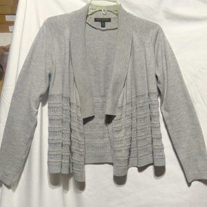 Banana Republic SX light grey cardigan sweater